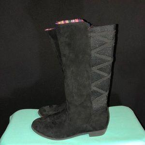 Cupcake Couture Carolina Black Boots